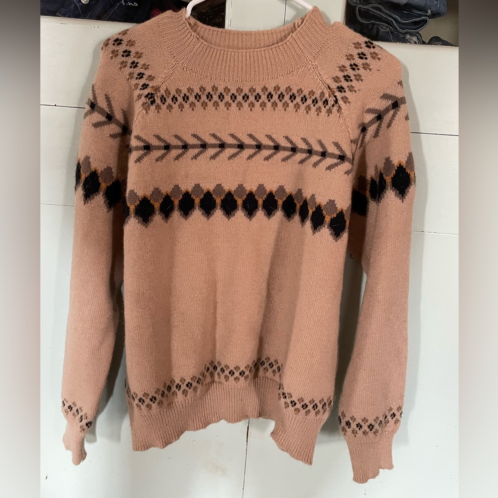 Brown/tan sweater. NWT